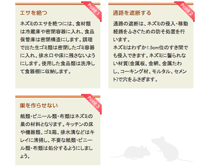 ねずみ駆除,ネズミ駆除,害虫･害獣駆除